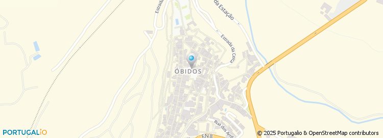 Mapa de Apartado 18, Óbidos