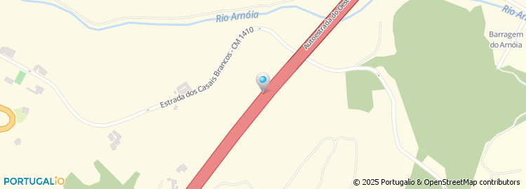 Mapa de Auto-Estrada 8