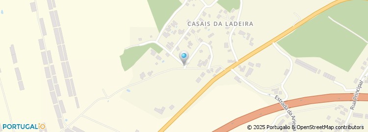 Mapa de Casais das Ladeiras