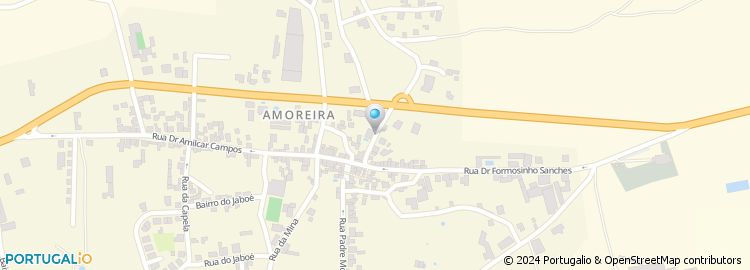 Mapa de Rua António Almeida Gomes Pereira