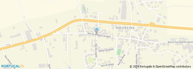 Mapa de Rua Doutor Amílcar Campos