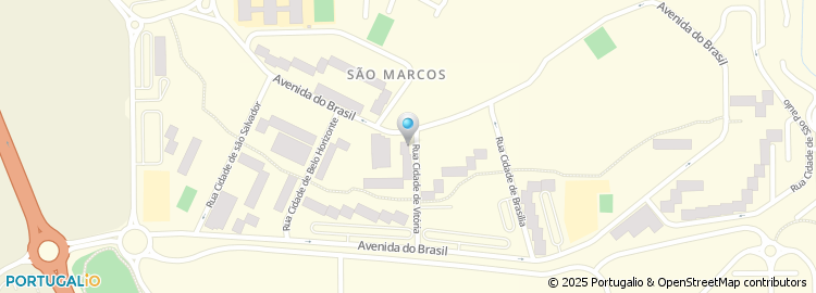 Mapa de Octávio Moreira - Construção Civil, Alvenaria e Pintura, Unipessoal Lda