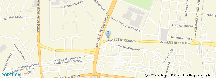 Mapa de Octubrusbar Lda