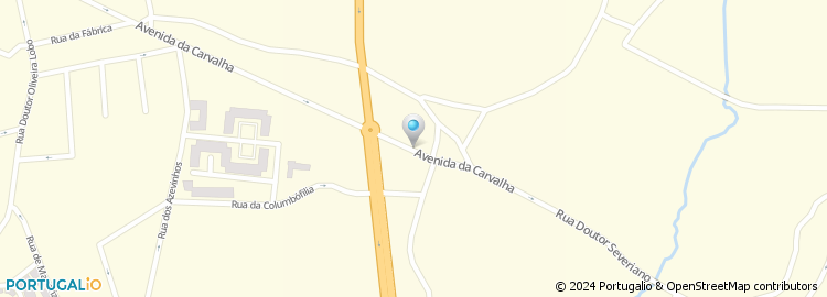 Mapa de Oculista Central da Carvalha, Lda