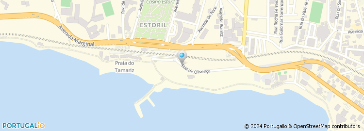 Mapa de Oculista do Estoril