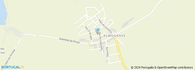 Mapa de Almograve