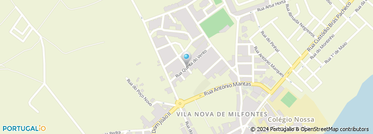 Mapa de Rua Quinta do Velho