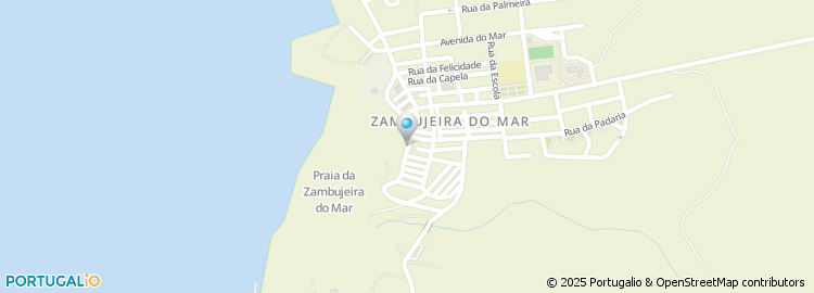 Mapa de Rua da Calçada