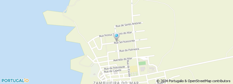 Mapa de Rua de Santa Maria