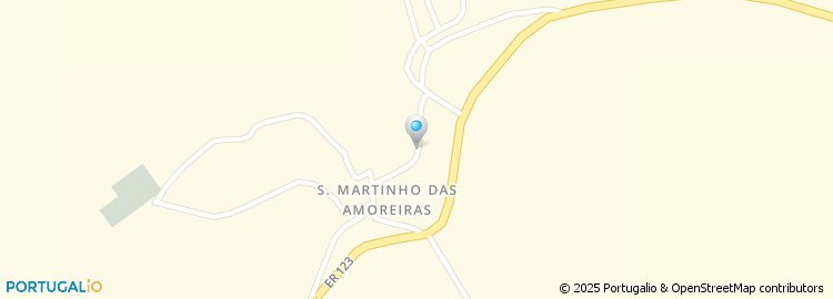 Mapa de São Martinho das Amoreiras