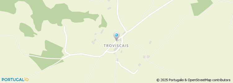 Mapa de Troviscais