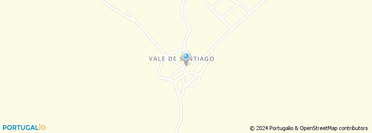 Mapa de Vale de Santiago