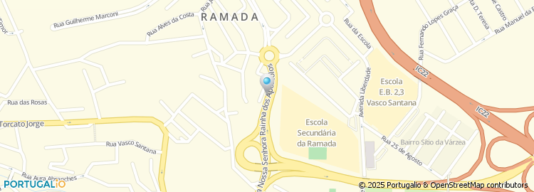 Mapa de Avenida Aristides de Sousa Mendes