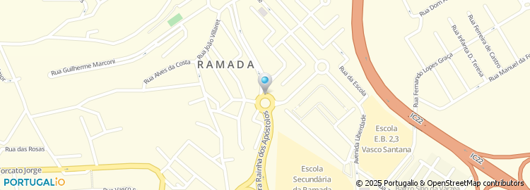 Mapa de Avenida Nossa Senhora Rainha dos Apóstolos