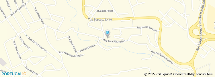 Mapa de Azinhaga Madre Paula