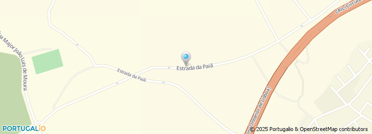 Mapa de Estrada da Paiã