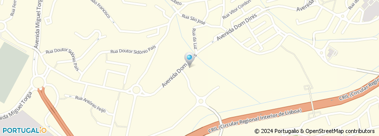 Mapa de Rua António Laureano