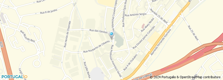 Mapa de Rua Norberto de Oliveira