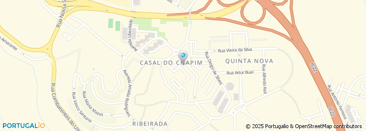 Mapa de Praça Ordem de Cristo