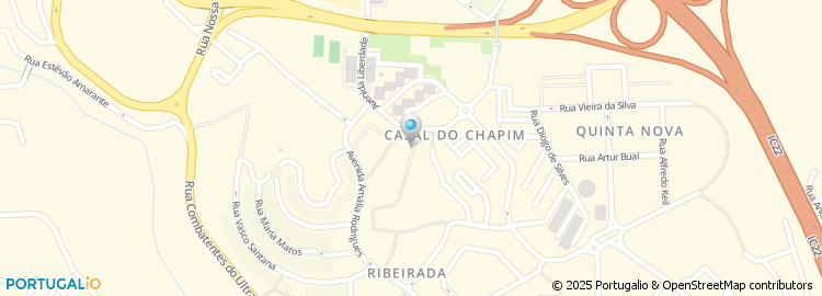 Mapa de Praceta Paulo Gama