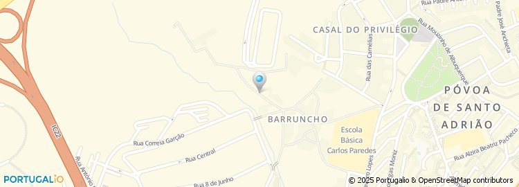 Mapa de Quinta do Barruncho