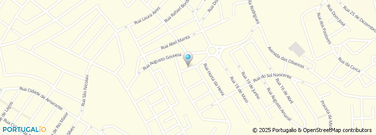 Mapa de Rua Aires da Silva Martiniano