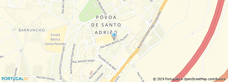 Mapa de Rua Alzira Beatriz Pacheco