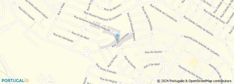 Mapa de Rua Armindo Marques Leitão