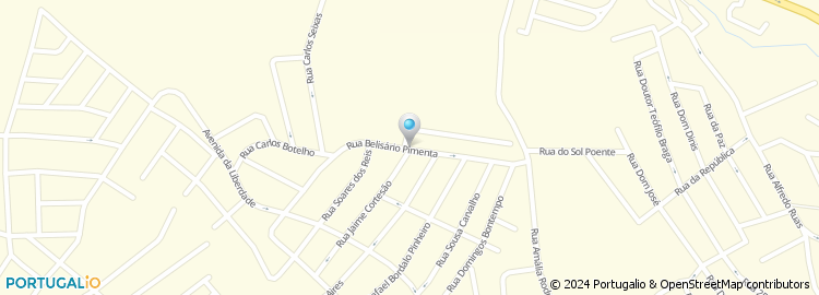 Mapa de Rua Belisário Pimenta