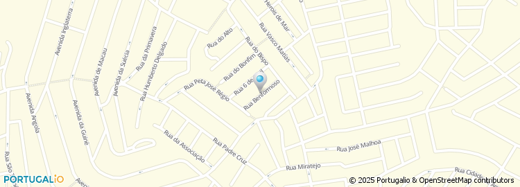 Mapa de Rua Benformoso