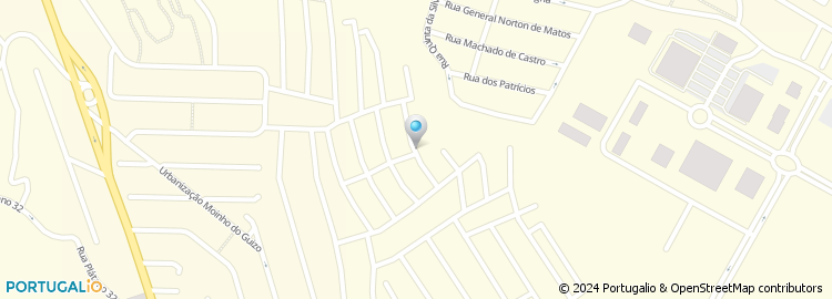 Mapa de Rua Cidade de Ourém