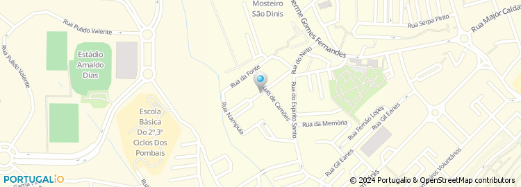 Mapa de Rua Coronel Ferreira Simas