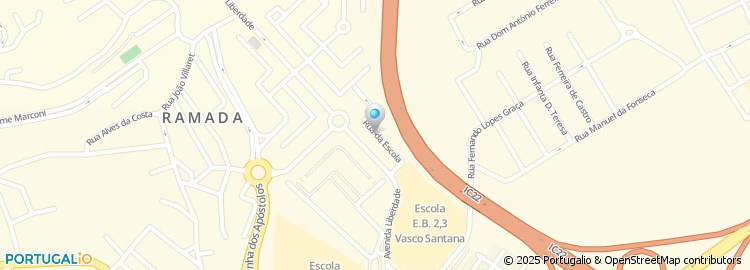 Mapa de Rua da Escola