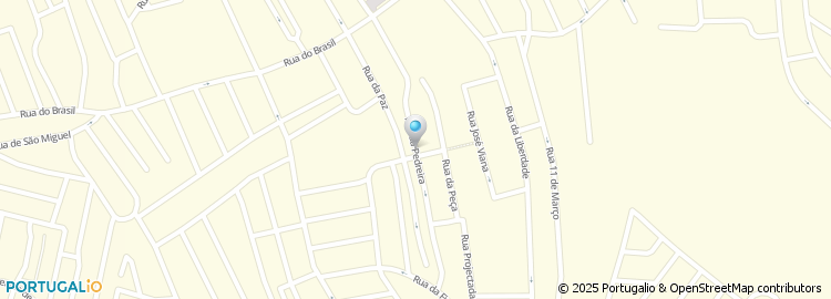 Mapa de Rua da Pedreira