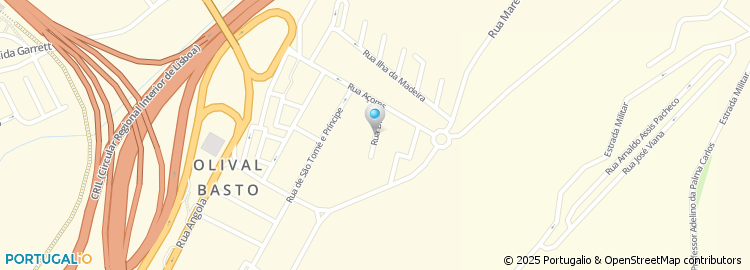 Mapa de Rua de Dio