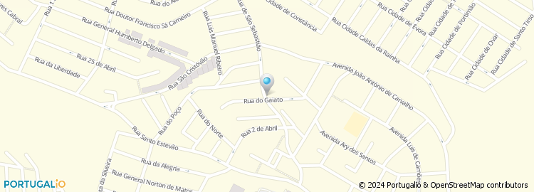 Mapa de Rua do Gaiato