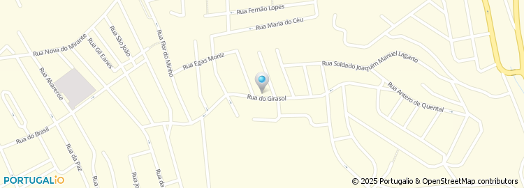 Mapa de Rua do Girassol