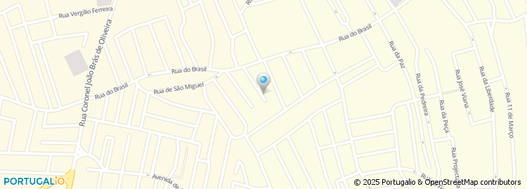 Mapa de Rua do Paço Real