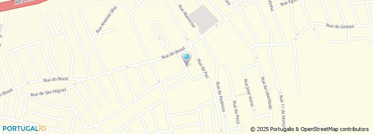 Mapa de Rua do Progresso