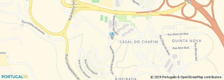 Mapa de Rua Dom Francisco de Almeida