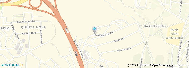 Mapa de Rua Guilherme de Azevedo