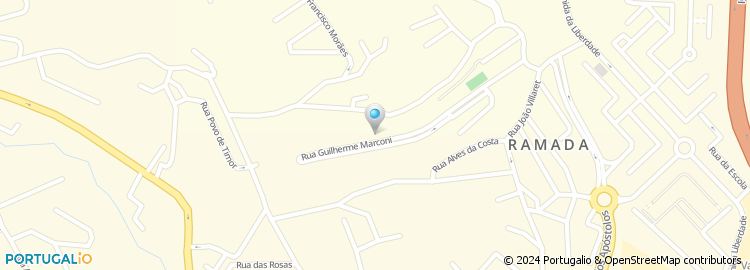 Mapa de Rua Guilherme Marconi