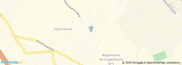 Mapa de Rua Infante Dom Henrique