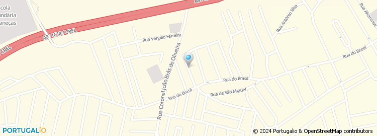Mapa de Rua Joaquim da Cunha Roque