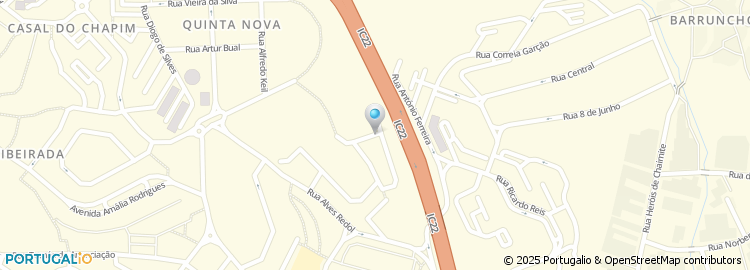 Mapa de Rua Lima Basto