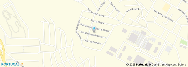 Mapa de Rua Machado de Castro