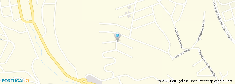 Mapa de Rua Manuel Pereira Borges