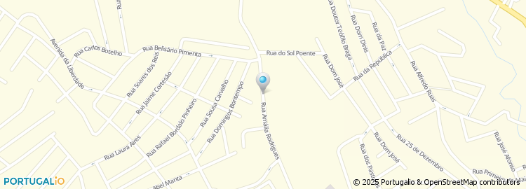 Mapa de Rua Manuela Ferreira