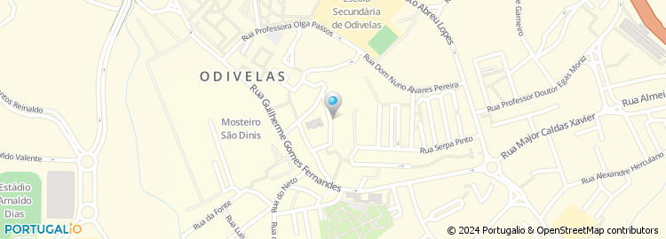 Mapa de Rua Maria Gomes da Silva Santos