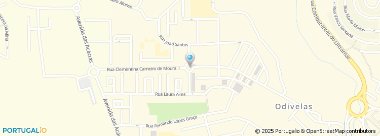Mapa de Rua Maria Guilhermina Ascenso